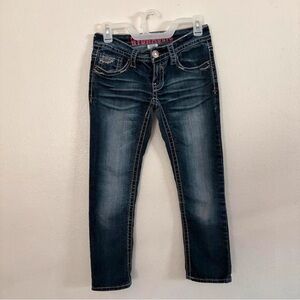 Hydraulic Midnight Blue Cropped Jeans